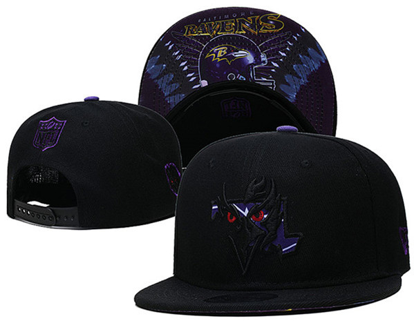NFL Baltimore Ravens Stitched Snapback Hats 073